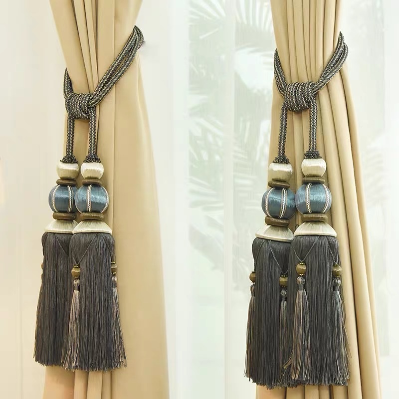 New Factory Direct Sales Can Retail Wholesale Curtain Hanging Ball --11 details Picture