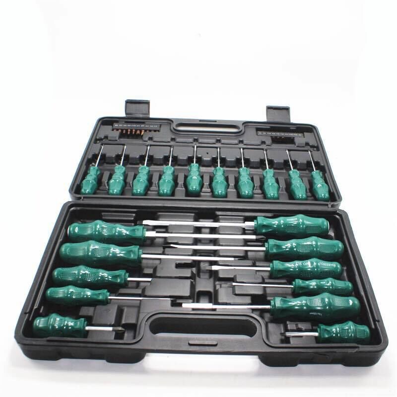 41-Piece Multifunctional Screwdriver Set With Oil-Resistant Handle Wear-Resistant Screwdriver Auto Maintenance Tool Specification drawing