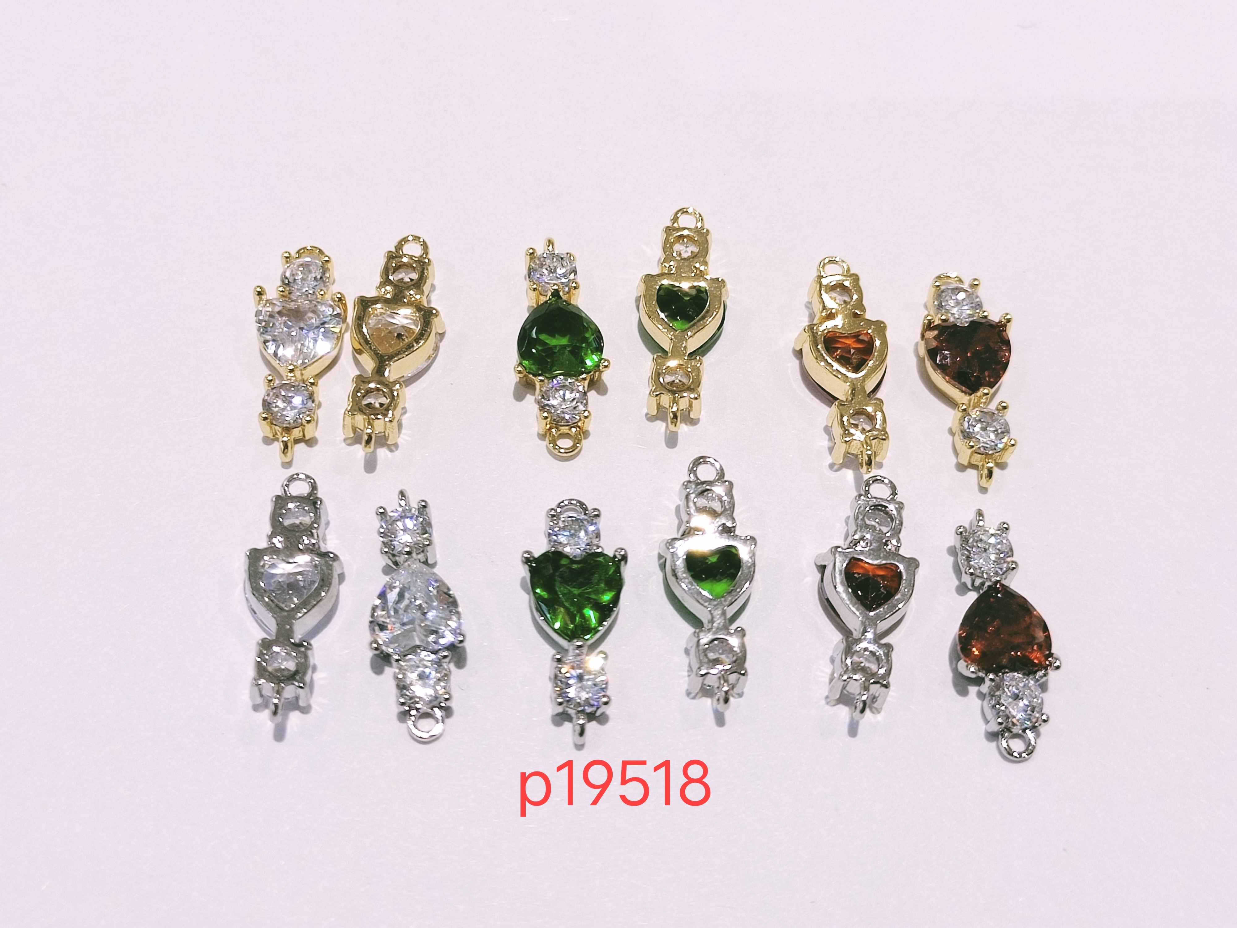 Zhongxing jewelry DIY zircon small pendant
