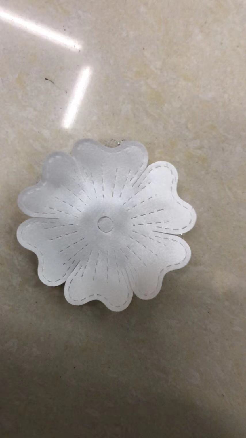 005 White With Diamond Small Flower Textile Accessories Diy
