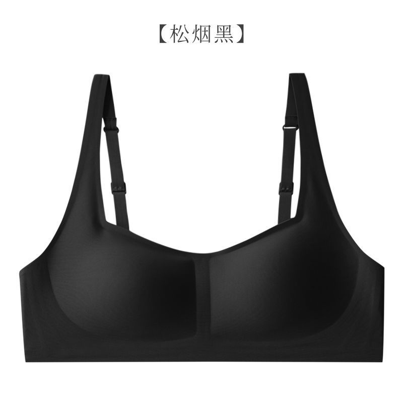 Cotton Underwear For High School Girls Korean Version No Underwire Ab Cup Bra Cover Small Thin Gathering Anti-Sagging Summer 20 Specification drawing