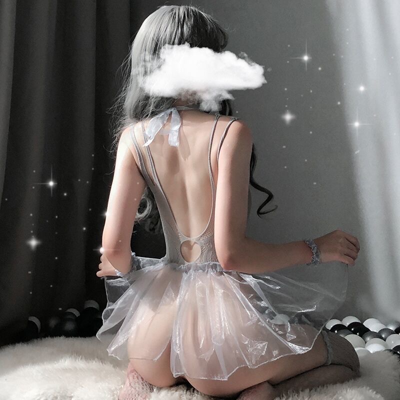 Sexy Underwear Flirtation Mood Perspective Sleeping Clothes Sex Interest Maid Set Seductive Flirtation Sexy 29 details Picture