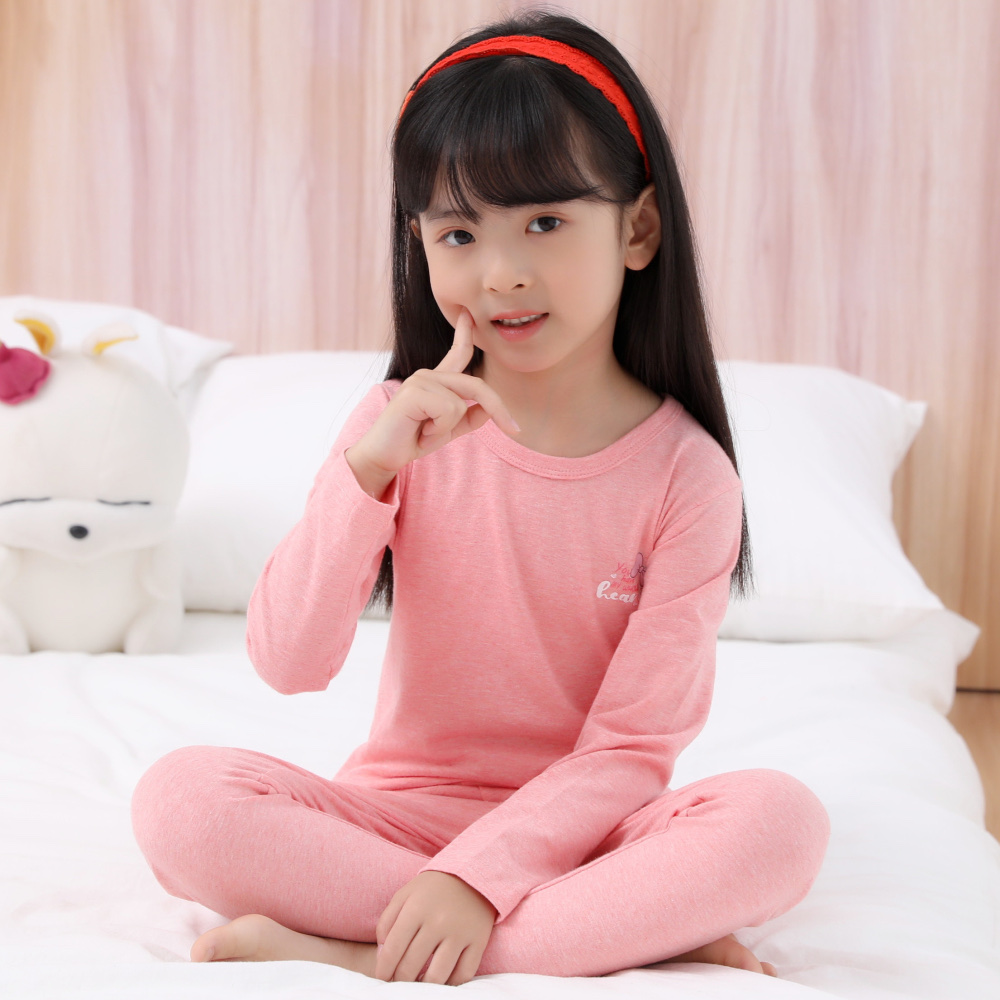 Children's Underwear Lycra Set 6035 Cotton Boys Long Johns Little Boys Pajamas Large Children's Cotton Sweater