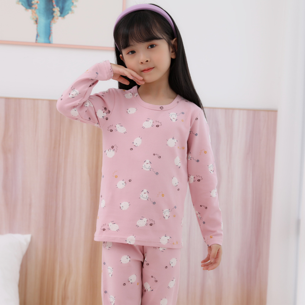 Children's Underwear Lycra Set 6033 Cotton Boys Long Johns Little Boys Pajamas Large Children's Cotton Sweater Specification drawing