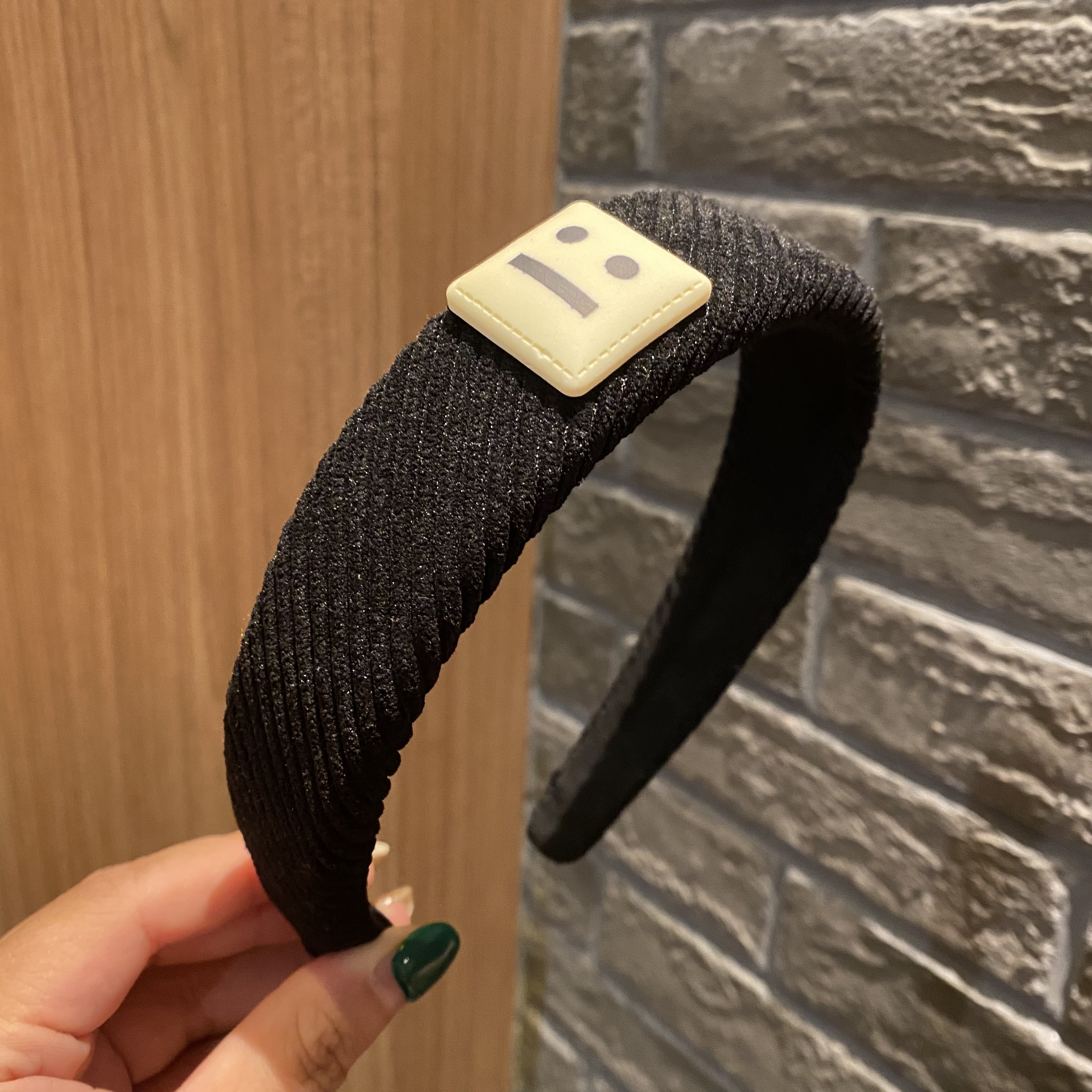 New Year's Bow Large Hair Band Cute Five Fu Hair Accessories Hair Rope Plus Label Head Circle Happiness, Peace And Health Five Fu In Place Application Scenario