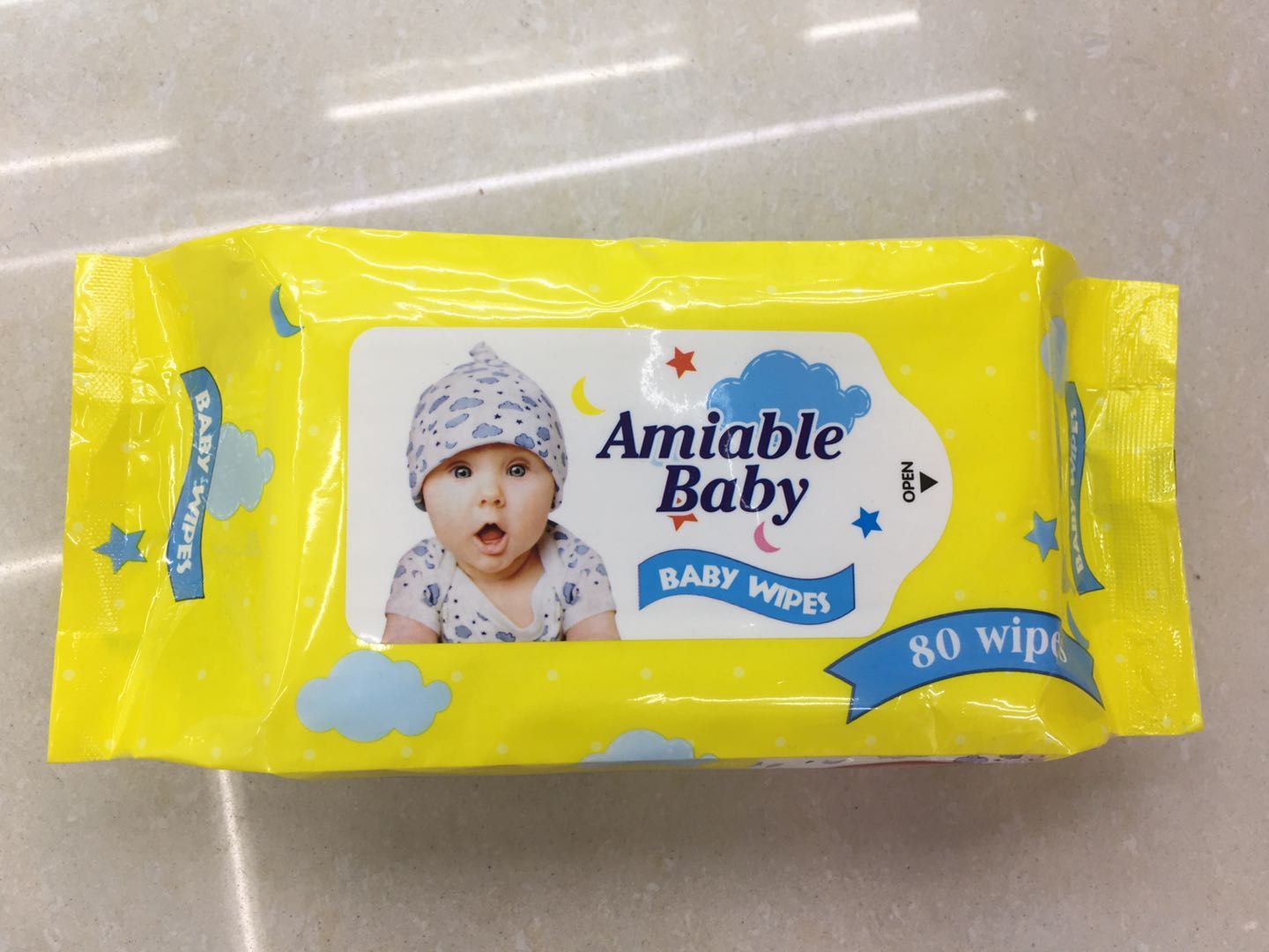Hand And Mouth Wipes Wet Wipes Baby Newborn Baby With Cover Soft Skin Cover Wipes details Picture