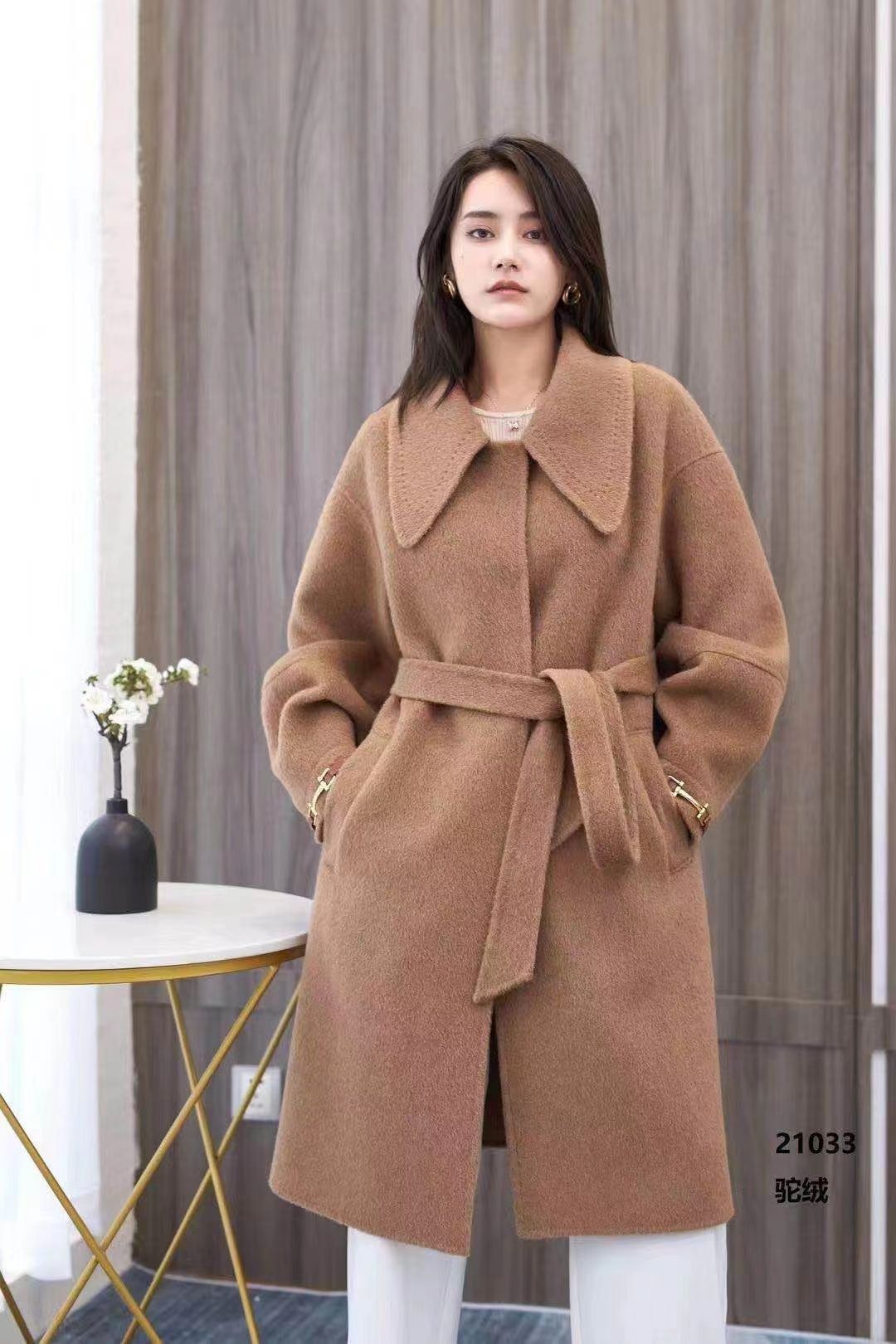 Autumn And Winter New High-End Fashion Trend Front Line Warm Cold Windproof Windproof Men And Women With Windbreaker Coat details Picture