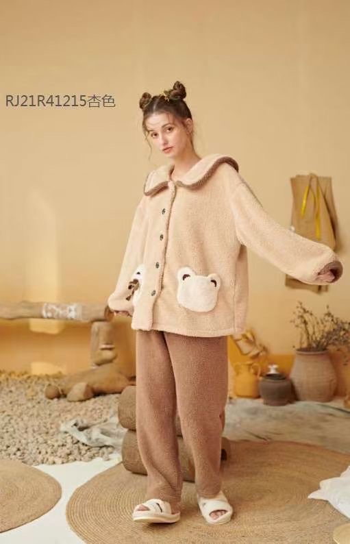 Autumn And Winter Series Of New Home Clothing Set Pajamas Pajama Pants Are Size Loose Casual Comfortable Fun Pajamas 27