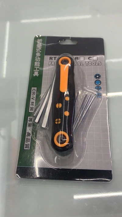 Folding Screwdriver Set Tool Cross Multifunctional Manual Combination Screwdriver Set