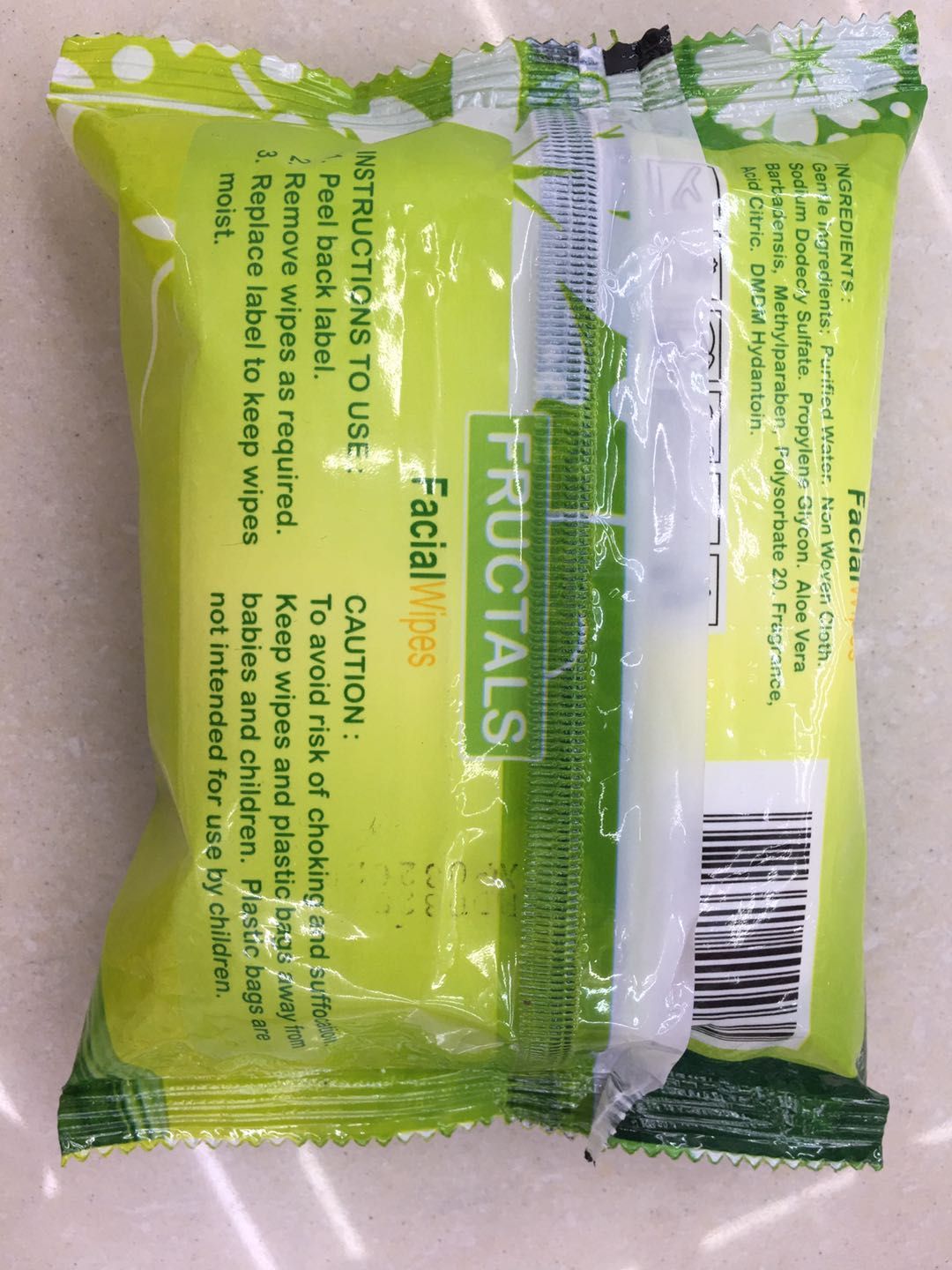 30 Green Melon Wipes Disposable Wipes Puncture Wipes details Picture