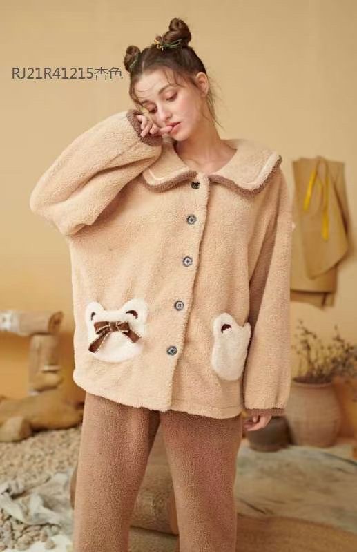 Autumn And Winter Series Of New Home Clothing Set Pajamas Pajama Pants Are Size Loose Casual Comfortable Fun Pajamas 27 details Picture