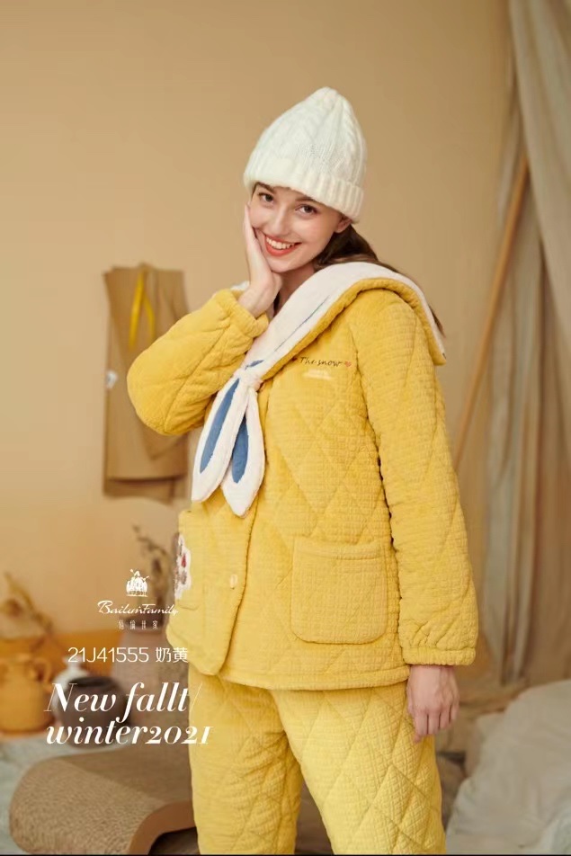 Autumn And Winter Series New Home Dress Set Pajamas Pajama Pants Are Size Loose Casual Comfortable Fun Pajamas 15