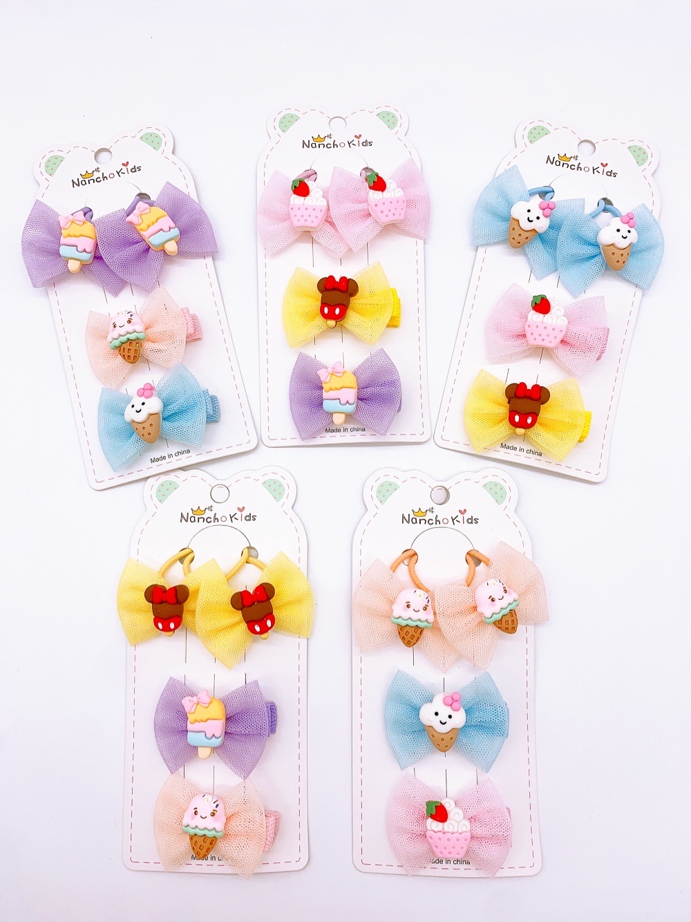 Cute Hair Clip Hair Tie Princess Set