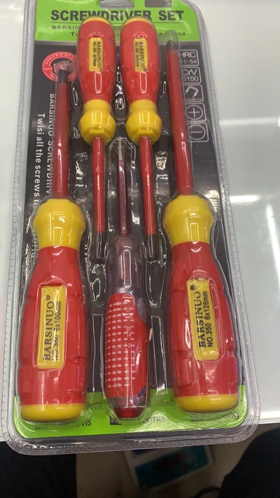 Insulation Screwdriver Set Cross Straight Electrical And Electrical Maintenance Hardware Tools