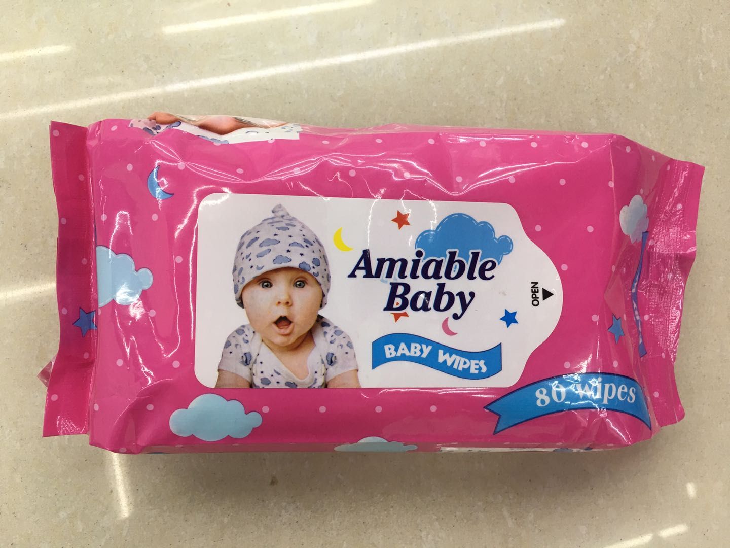 Hand And Mouth Wipes Wet Wipes Baby Newborn Baby With Cover Soft Skin Cover Wipes Item Picture