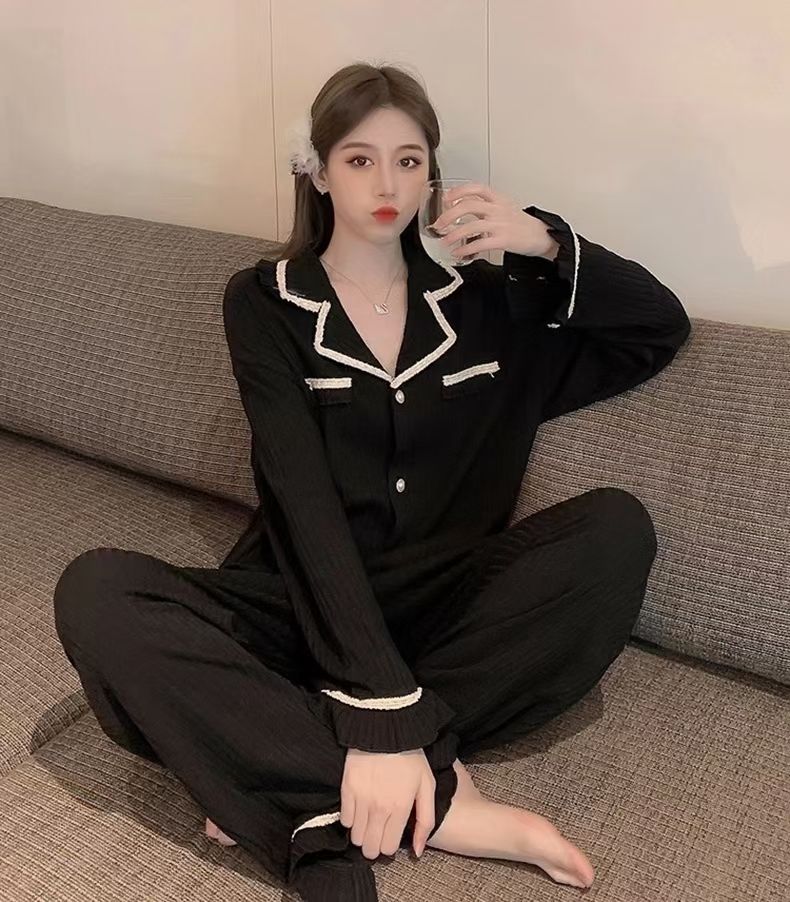 New Autumn And Winter Style With Fleece Thickening Warm Home Clothing Fun Underwear Fun Pajamas Specification drawing