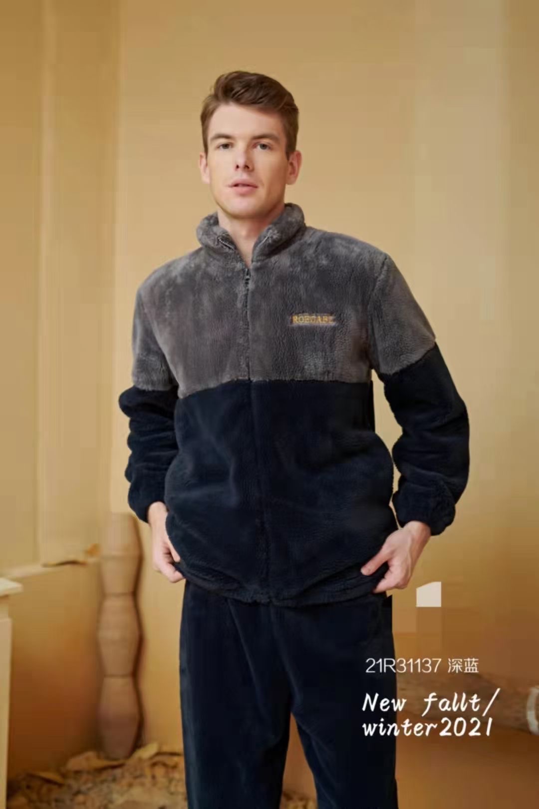 Autumn And Winter Series New Home Dress Set Pajamas Pajama Pants Are Size Loose Casual Comfortable Fun Pajamas 31 Specification drawing