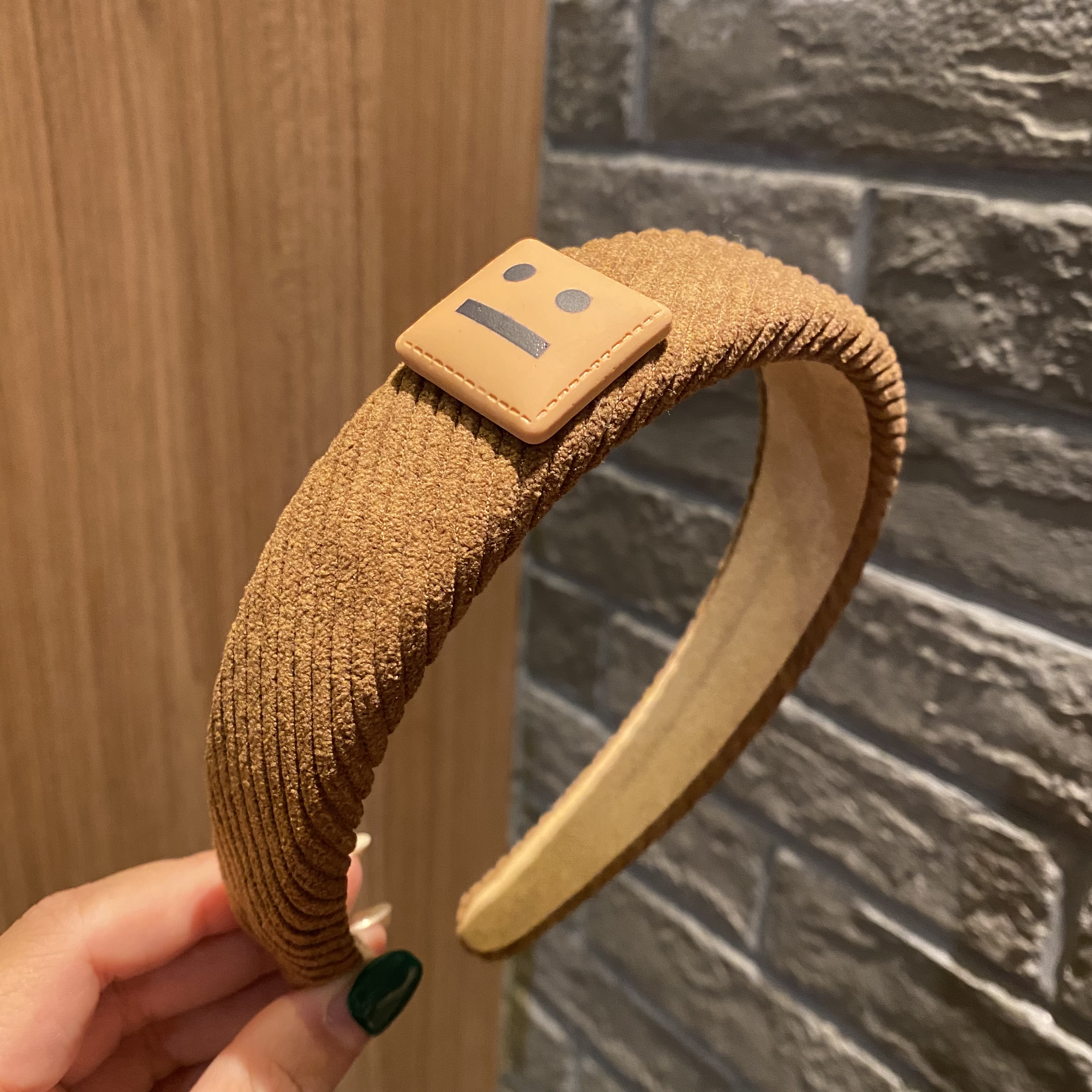 New Year's Bow Large Hair Band Cute Five Fu Hair Accessories Hair Rope Plus Label Head Circle Happiness, Peace And Health Five Fu In Place Item Picture