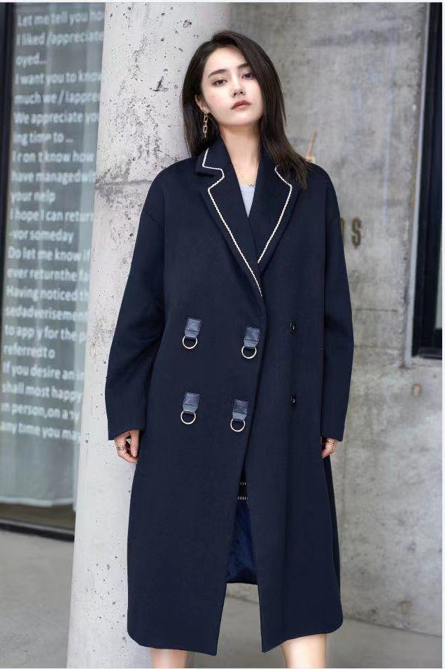 Autumn And Winter New High-End Fashion Trend Front Line Warm Cold Windproof Windproof Men And Women With Windbreaker Coat Specification drawing
