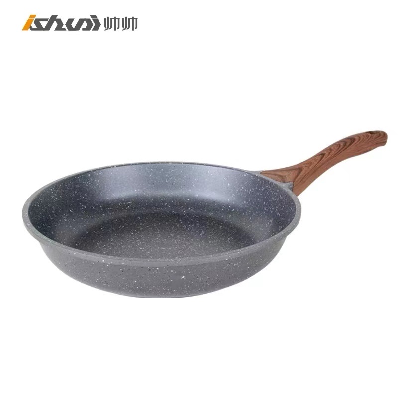 Shuai Shuai Non-Stick Pan No Oil Smoke Pan 28Cm Frying Pan Without Lid Material A Piece Of 8 A Shipment Item Picture
