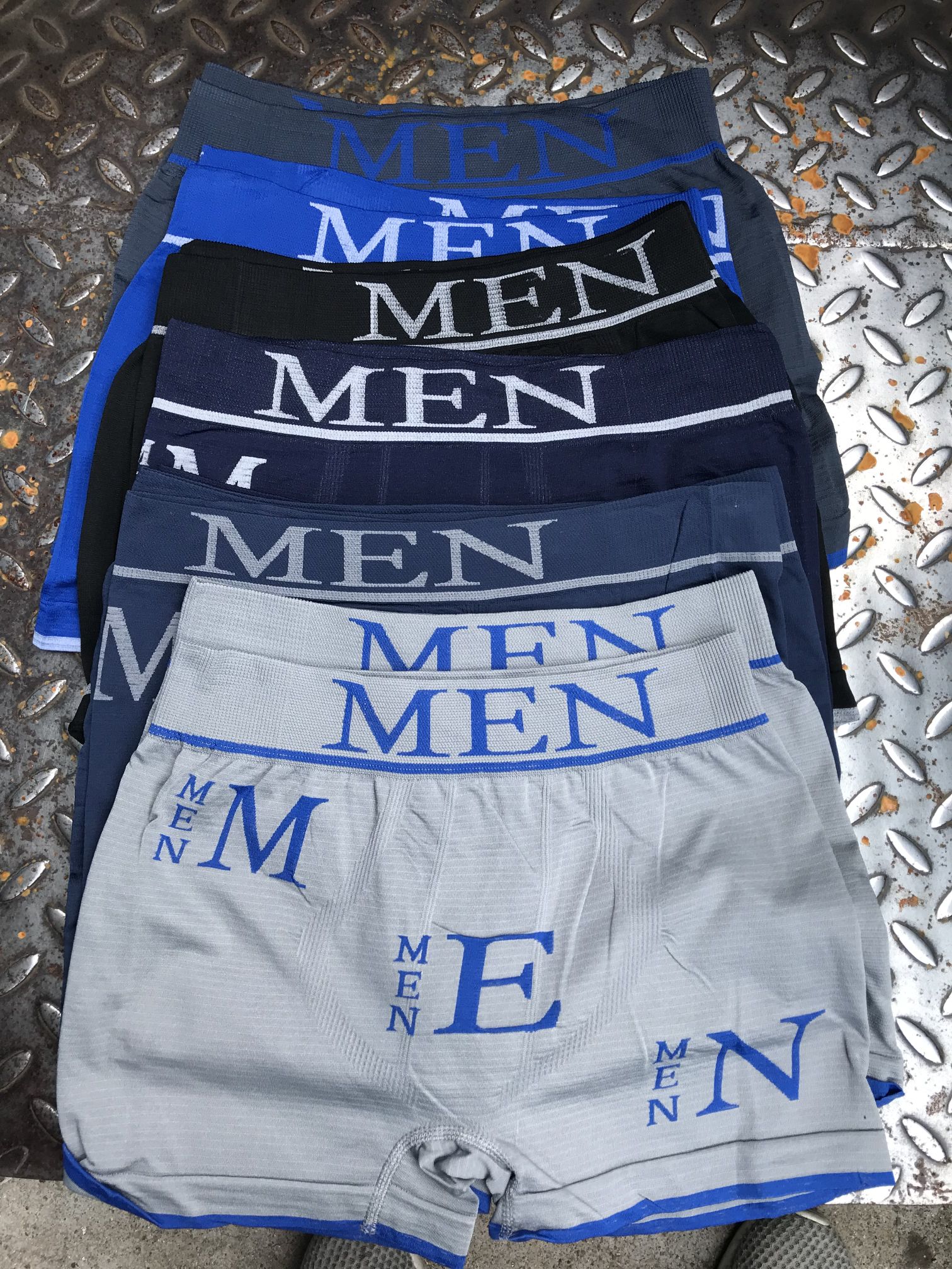 Seamless Polyester Long Boxers details Picture
