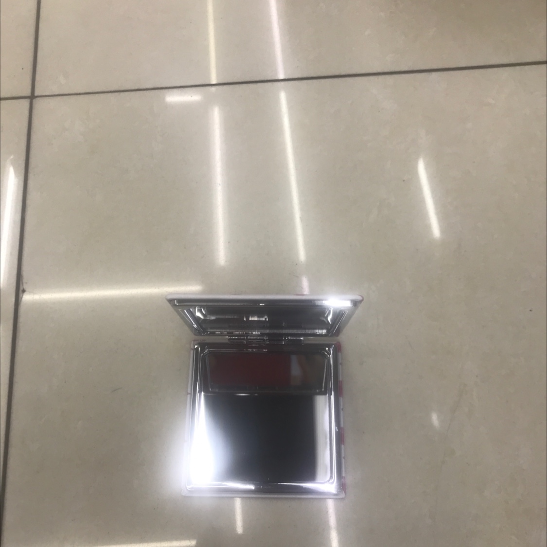 Pu Leather Small Mirror details Picture