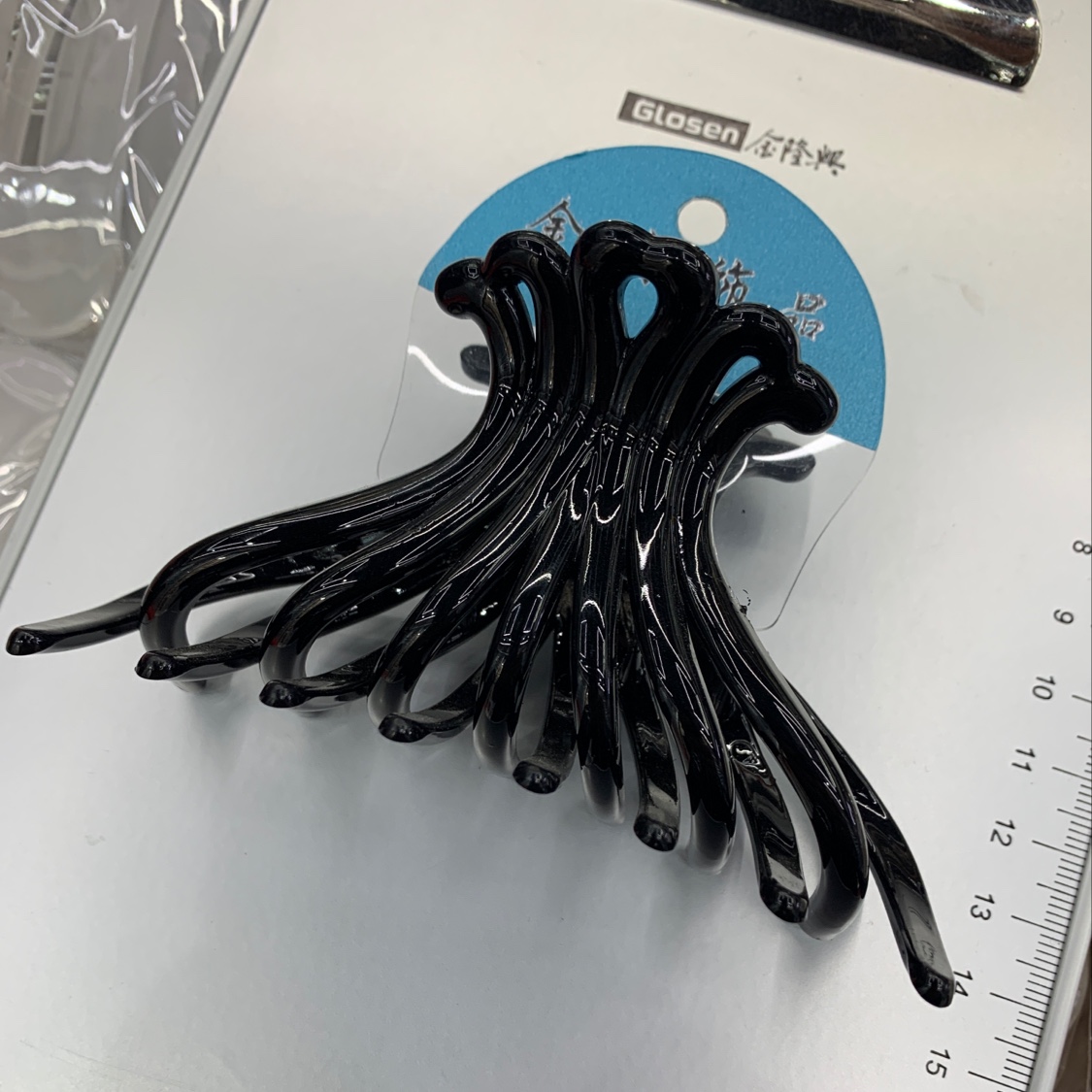 Five Round Crystal Hairpin Accessories Crystal Hairpin Crystal Hairpin Specification drawing