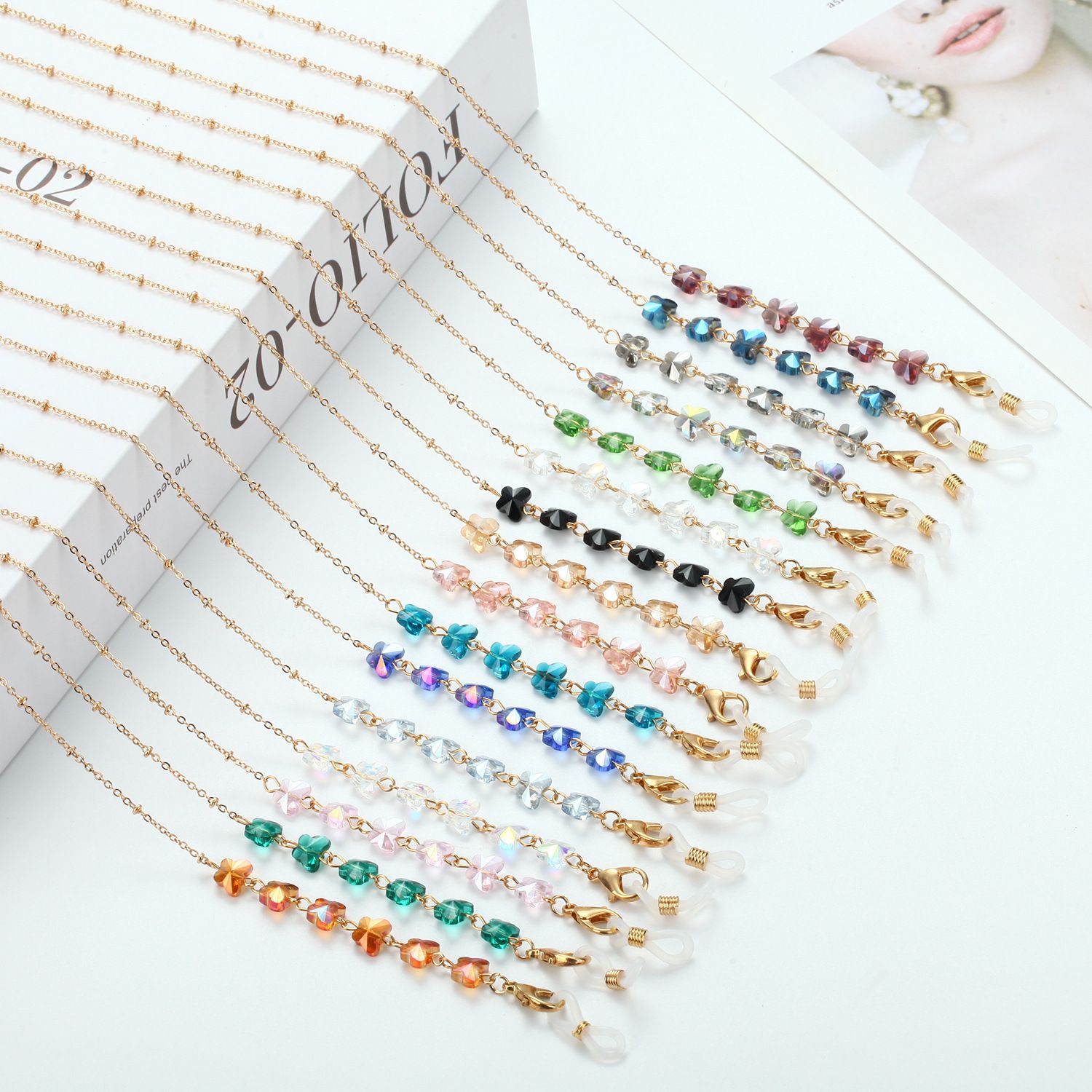 Exquisite Simple Accessories Series Aluminum Stainless Steel Glasses Chain Item Picture