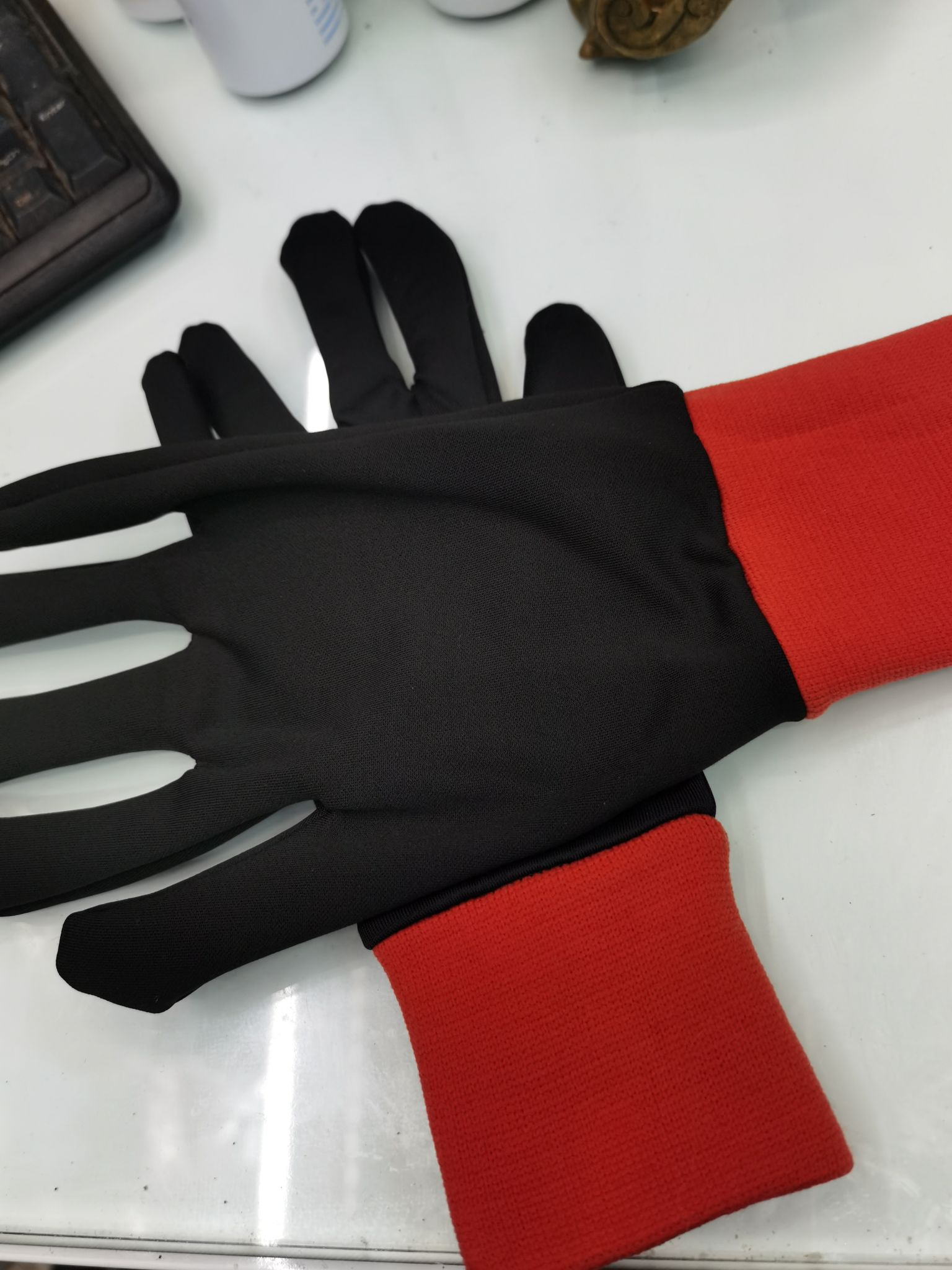 Special Treatment Velvet Glove Lining Specification drawing
