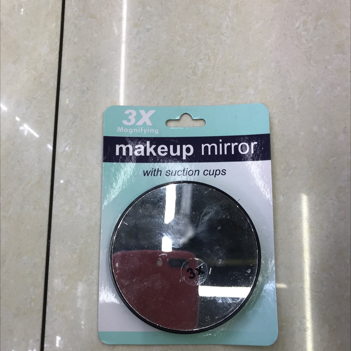 Small Makeup Magnifying Glass Specification drawing