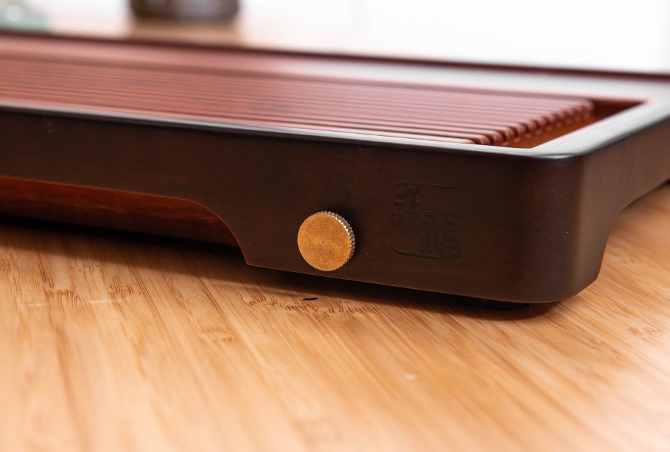 Floating Moon Heavy Bamboo Tea Tray Home Office Tea Tray Side Discharge Water Simple Everything Atmosphere Application Scenario