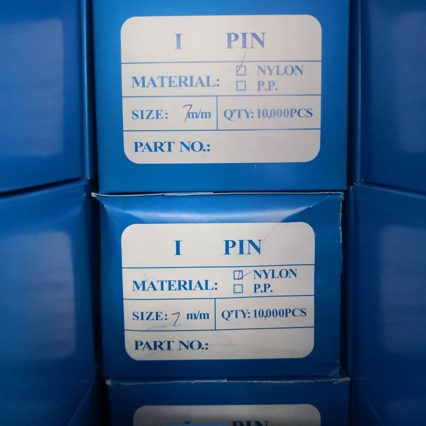 Nylon H Fine Plastic Needle Umbrella Socks Special Box 11 Thousand Pieces 20 Boxes Length 5 Mm -50 Mm Various Models details Picture
