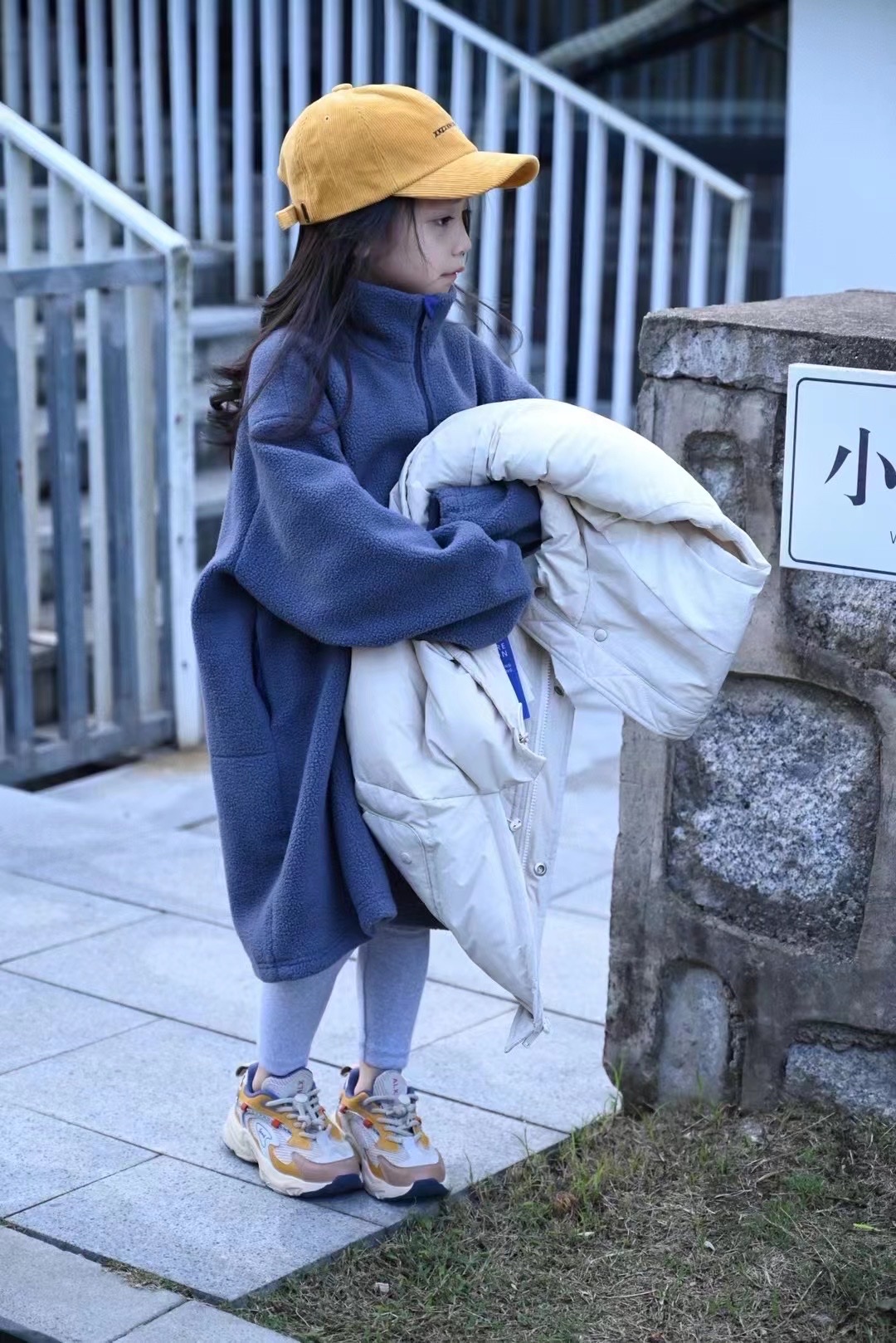 Autumn And Winter Korean New Boys And Girls Warm Coat Casual Sports Coat Cold Clothing Down Jacket Padded Jacket Padded Jacket Thickened 8 details Picture