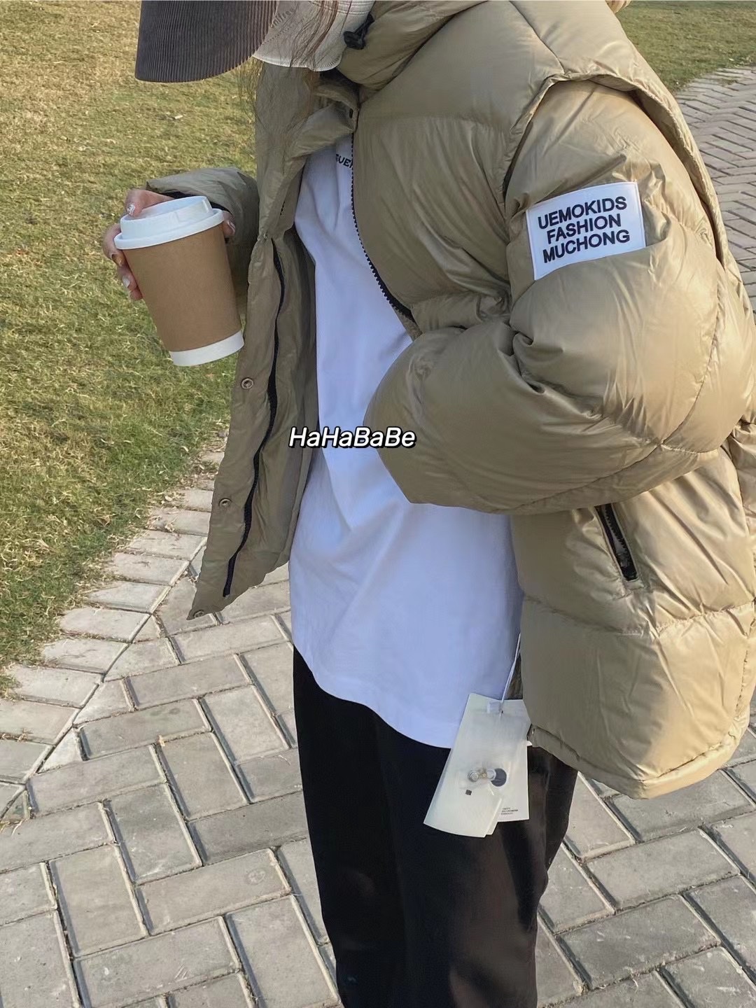 Autumn And Winter Korean New Boys And Girls Warm Coat Casual Sports Coat Cold Clothing Down Jacket Padded Jacket Padded Jacket Thickened 2 details Picture