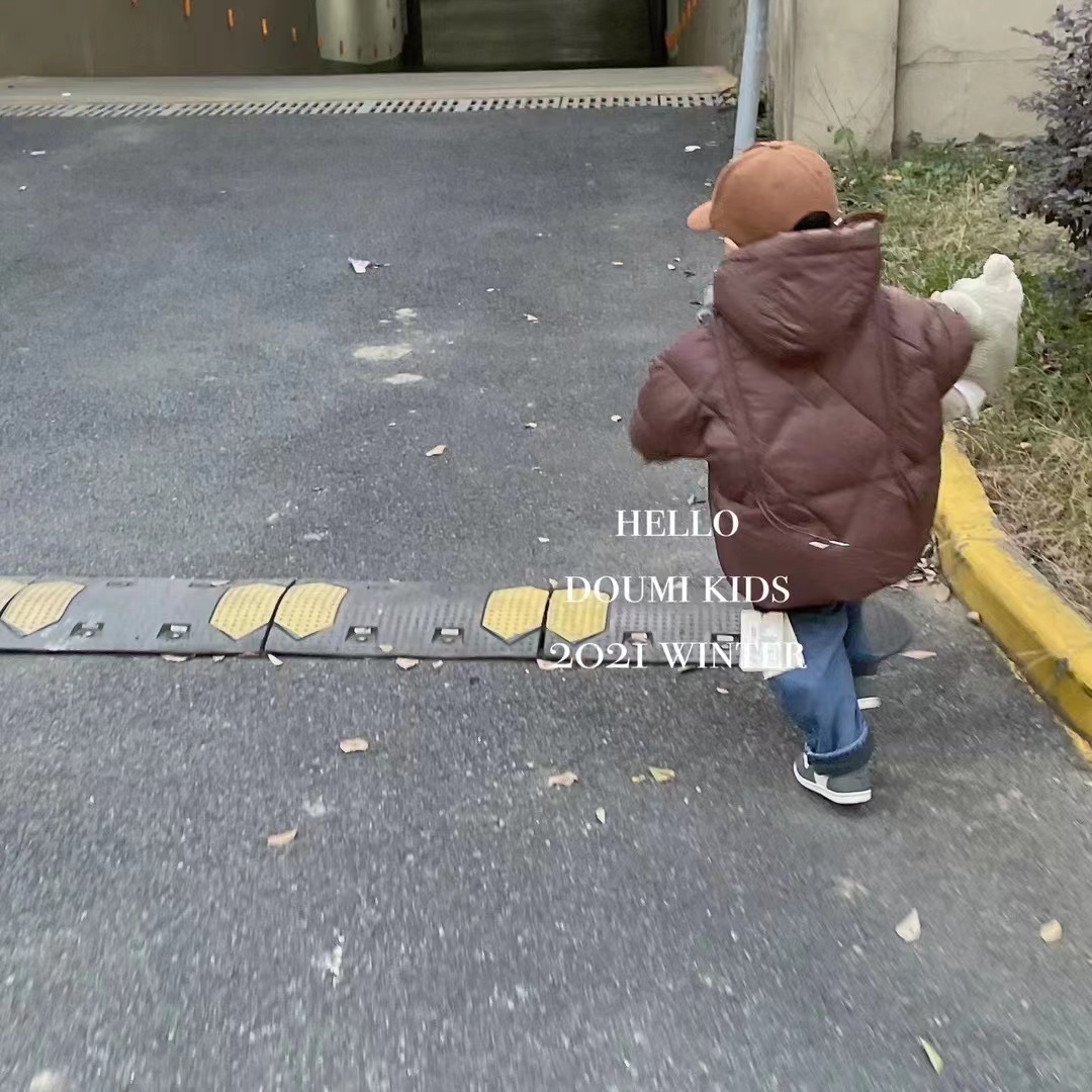 Autumn And Winter Korean Version Of The New Boys And Girls Warm Coat Casual Sports Coat Cold Clothing Down Jacket Padded Jacket Padded Jacket Thicker details Picture
