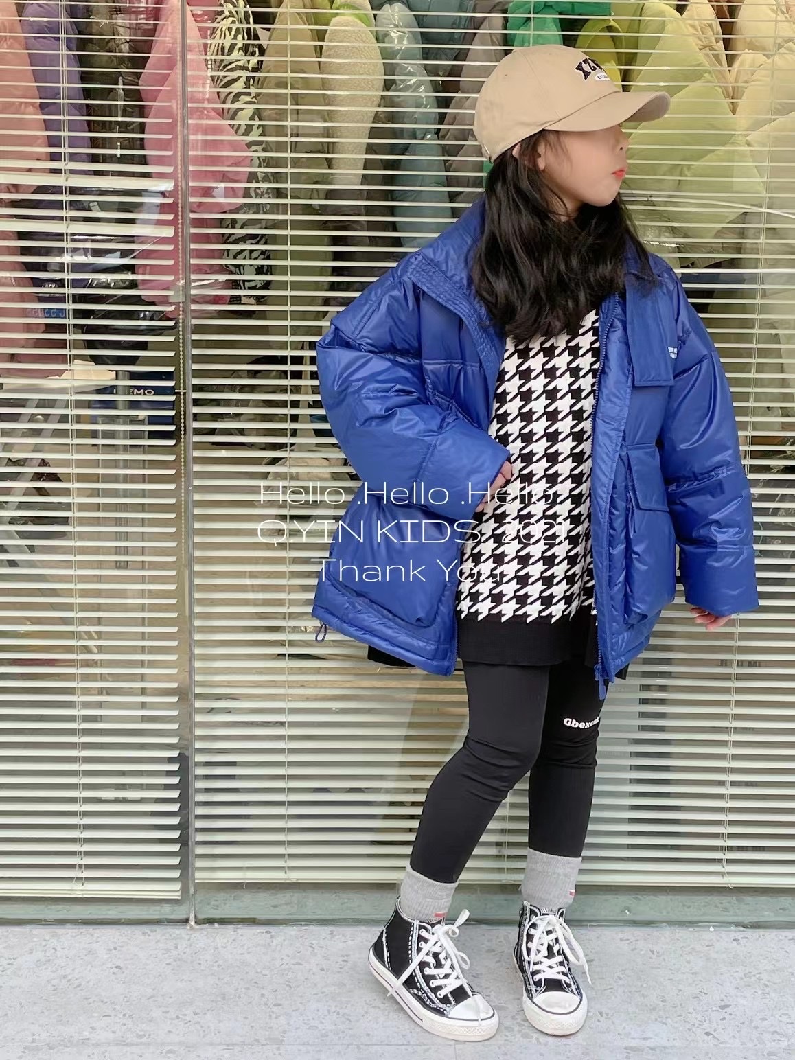 Autumn And Winter Korean Version Of The New Boys And Girls Warm Coat Casual Sports Coat Cold Clothing Down Jacket Padded Jacket Padded Jacket Thickened 3