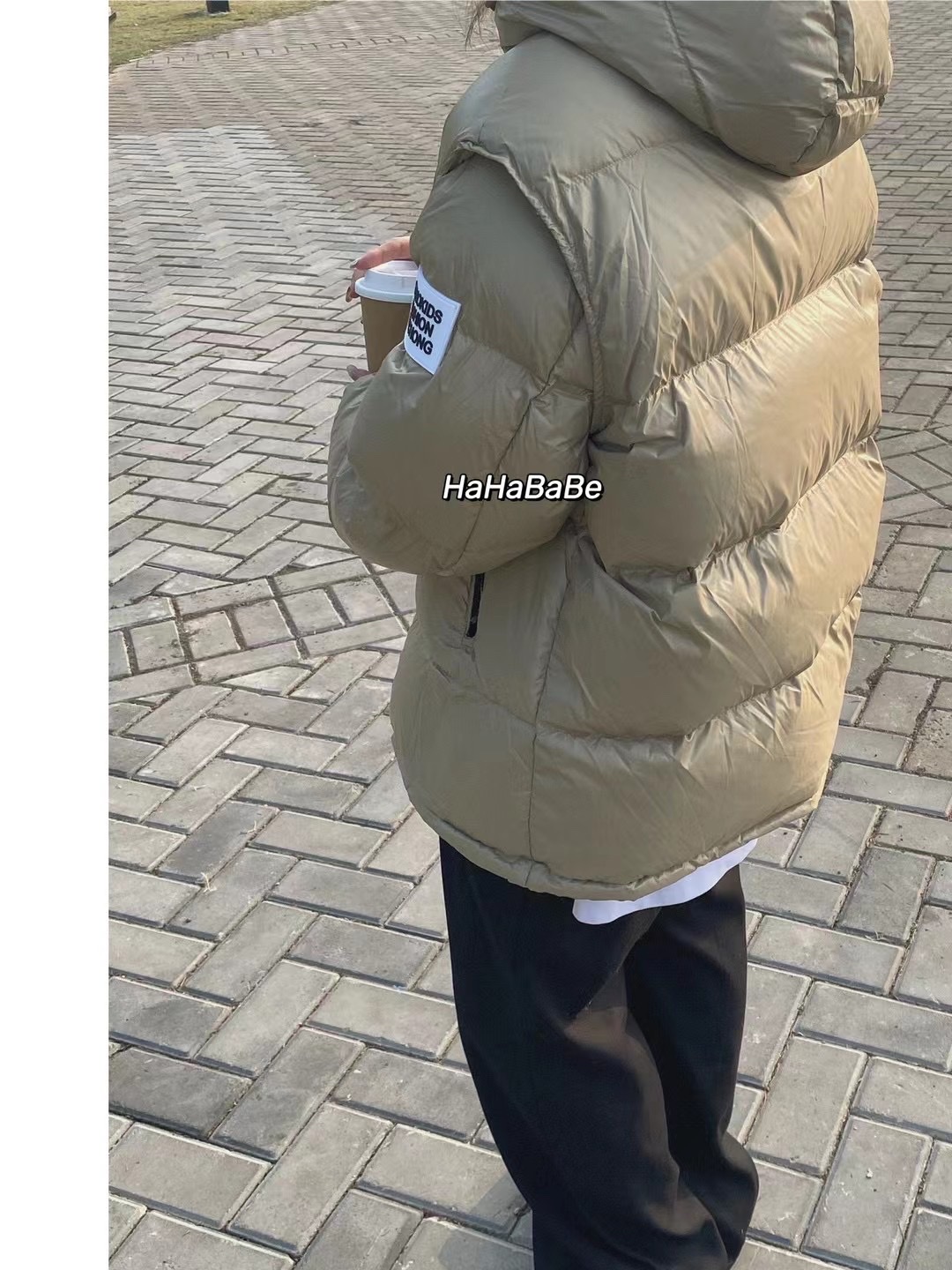 Autumn And Winter Korean New Boys And Girls Warm Coat Casual Sports Coat Cold Clothing Down Jacket Padded Jacket Padded Jacket Thickened 2 Specification drawing