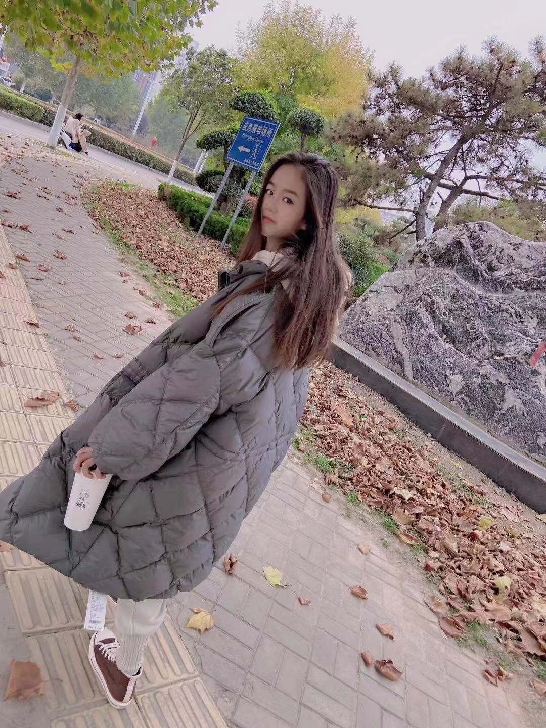 Autumn And Winter Korean New Boys And Girls Warm Coat Casual Sports Coat Cold Clothing Down Jacket Padded Jacket Padded Jacket Thickened 8 Specification drawing