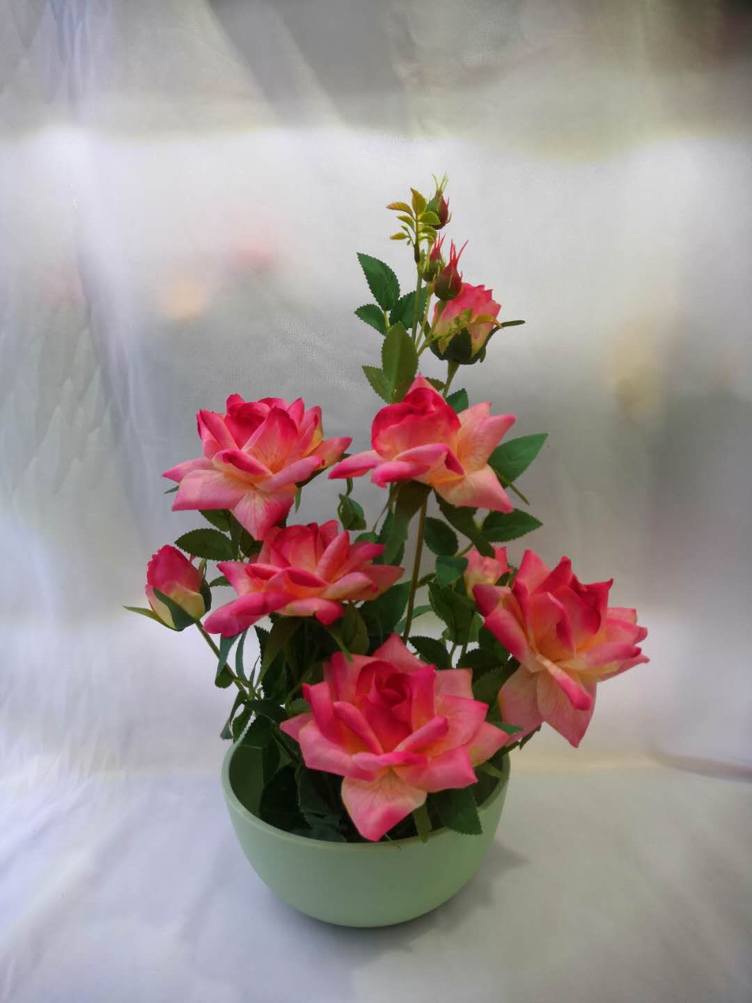 Bonsai 44 simulation handicrafts, decorative ornaments, simulation flowers are available in a wide variety of colors and types, with all sizes and specifications available. Customized orders based on samples are also available
