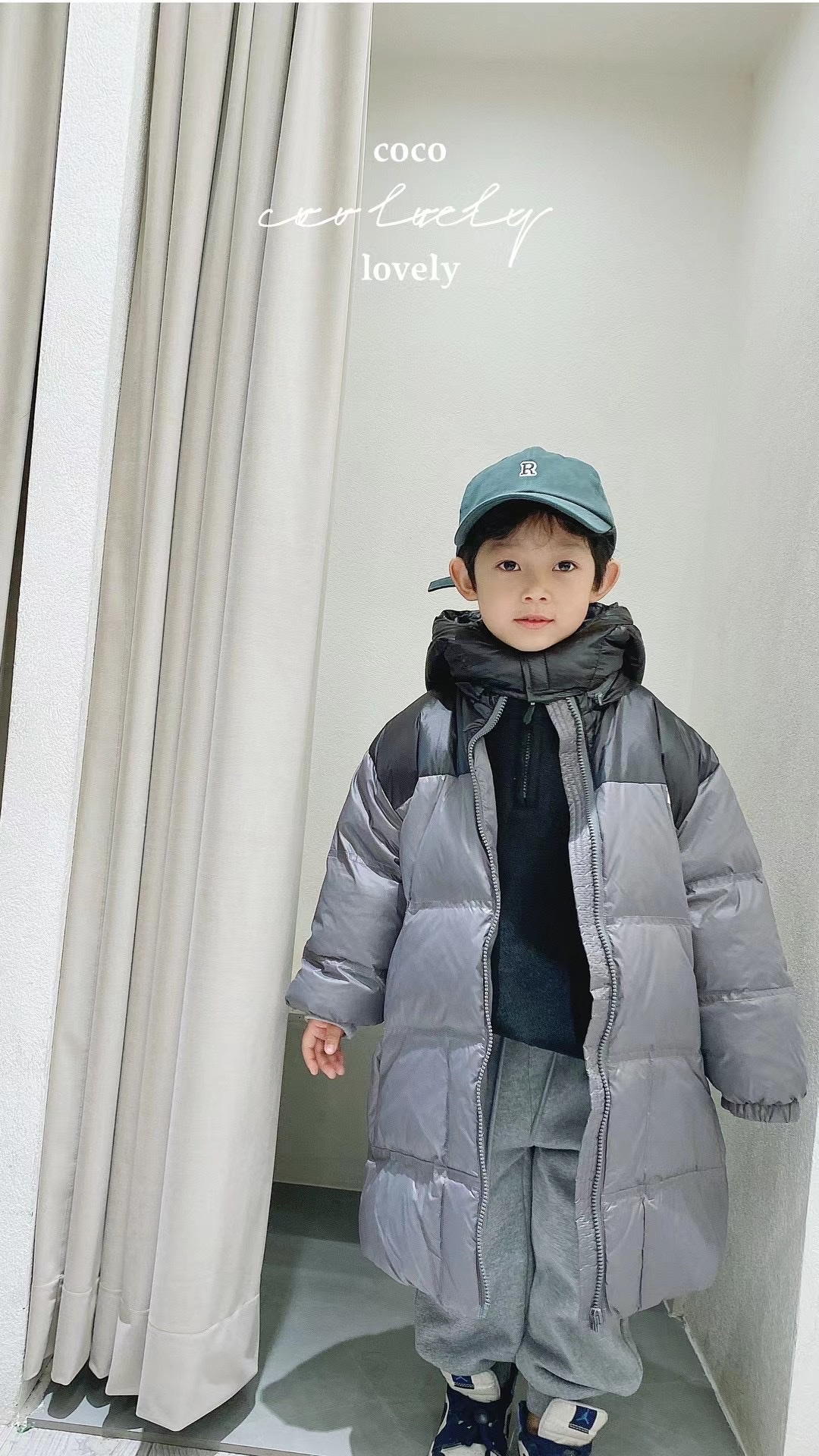 Autumn And Winter Korean New Boys And Girls Warm Coat Casual Sports Coat Cold Clothing Down Jacket Padded Jacket Padded Jacket Thickened 5