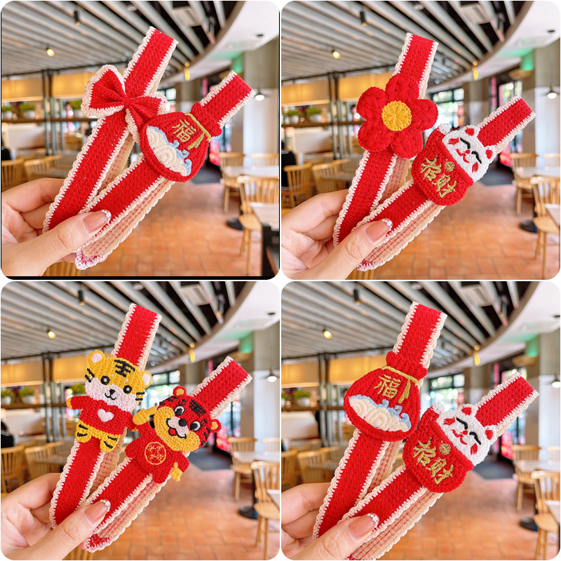 Girls And Children Hair Clip Red