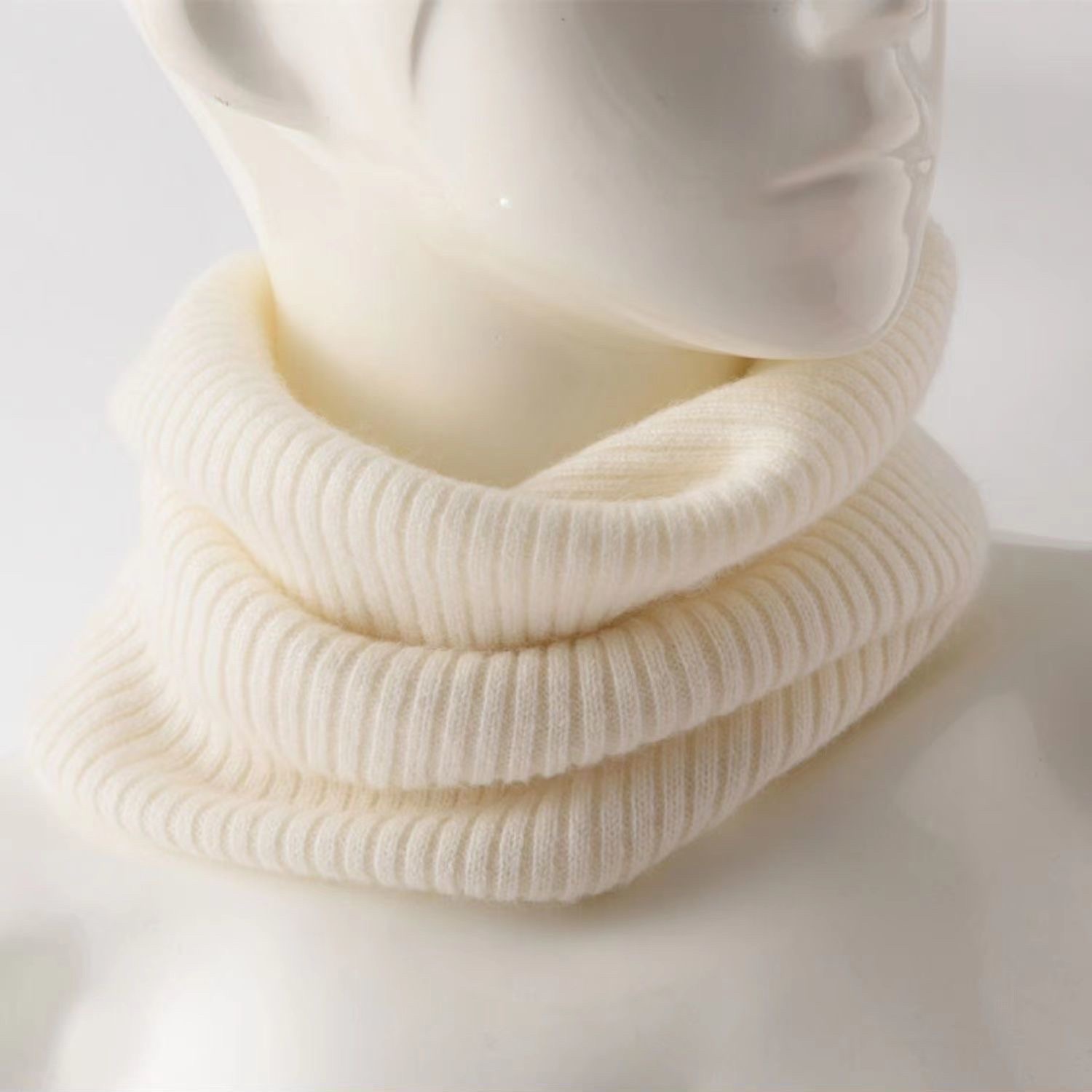 Cashmere False Collar Cold Thick Neck Cover 2021 The Latest Autumn And Winter Knitted Neck Neck Protection Cervical Warm Scarf