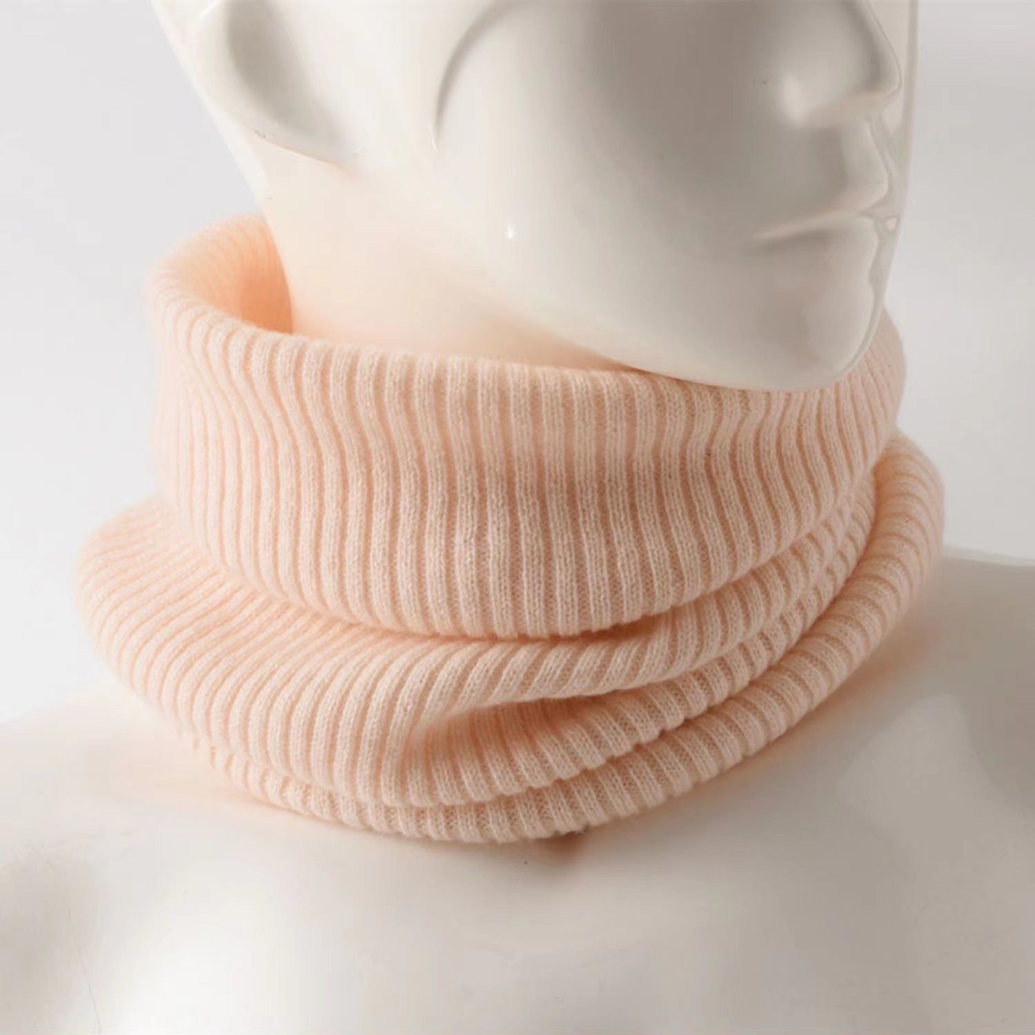 Cashmere False Collar Cold Thick Neck Cover 2021 The Latest Autumn And Winter Knitted Neck Neck Protection Cervical Warm Scarf Specification drawing