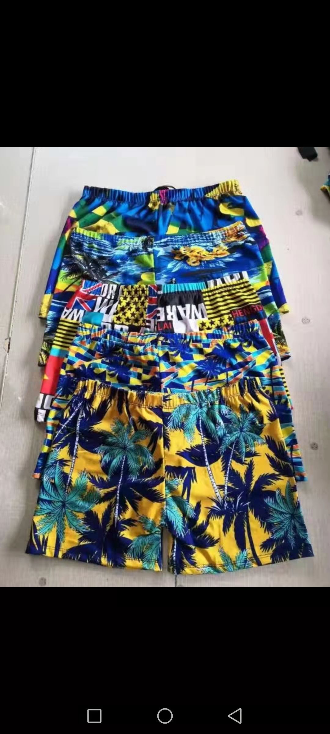 Men's Swim Trunks Beach Pants