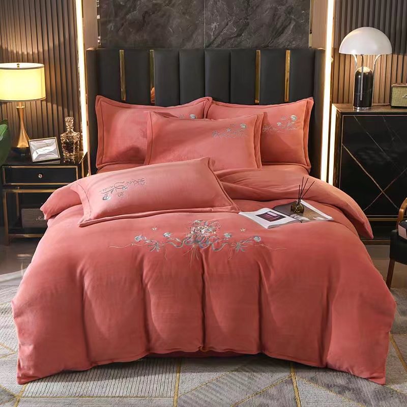 Milk Velvet Four-Piece Set