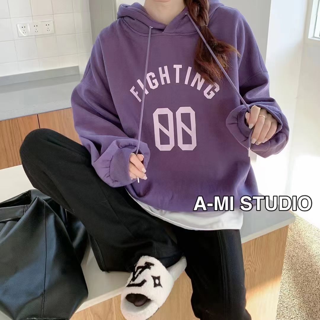 Color-Checked Crotch Pants Sewn Half Turtleneck Woolen Sweater Women's Cover Warm Autumn And Winter Slim Cashmere Knit Hoodie details Picture