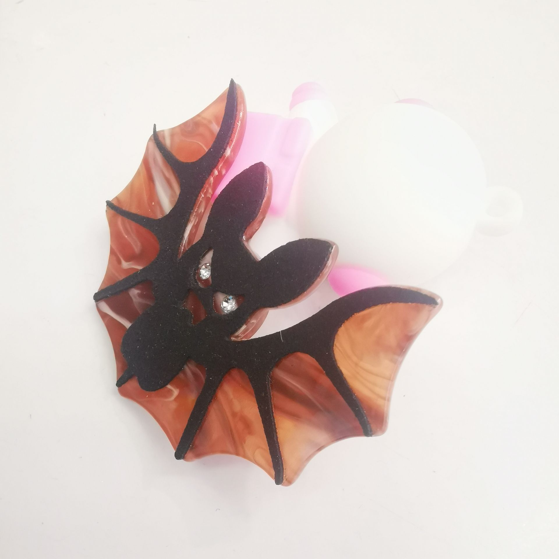 Bat acrylic brooch Karin jewelry Karin jewelry Karin jewelry Karin jewelry thumbnail