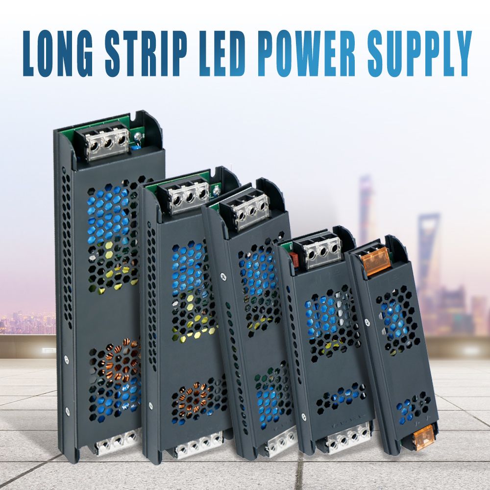 Smps Black Strip 12V5a Led Switching Power Supply 60W Security/Adapter Power Supply Specification drawing