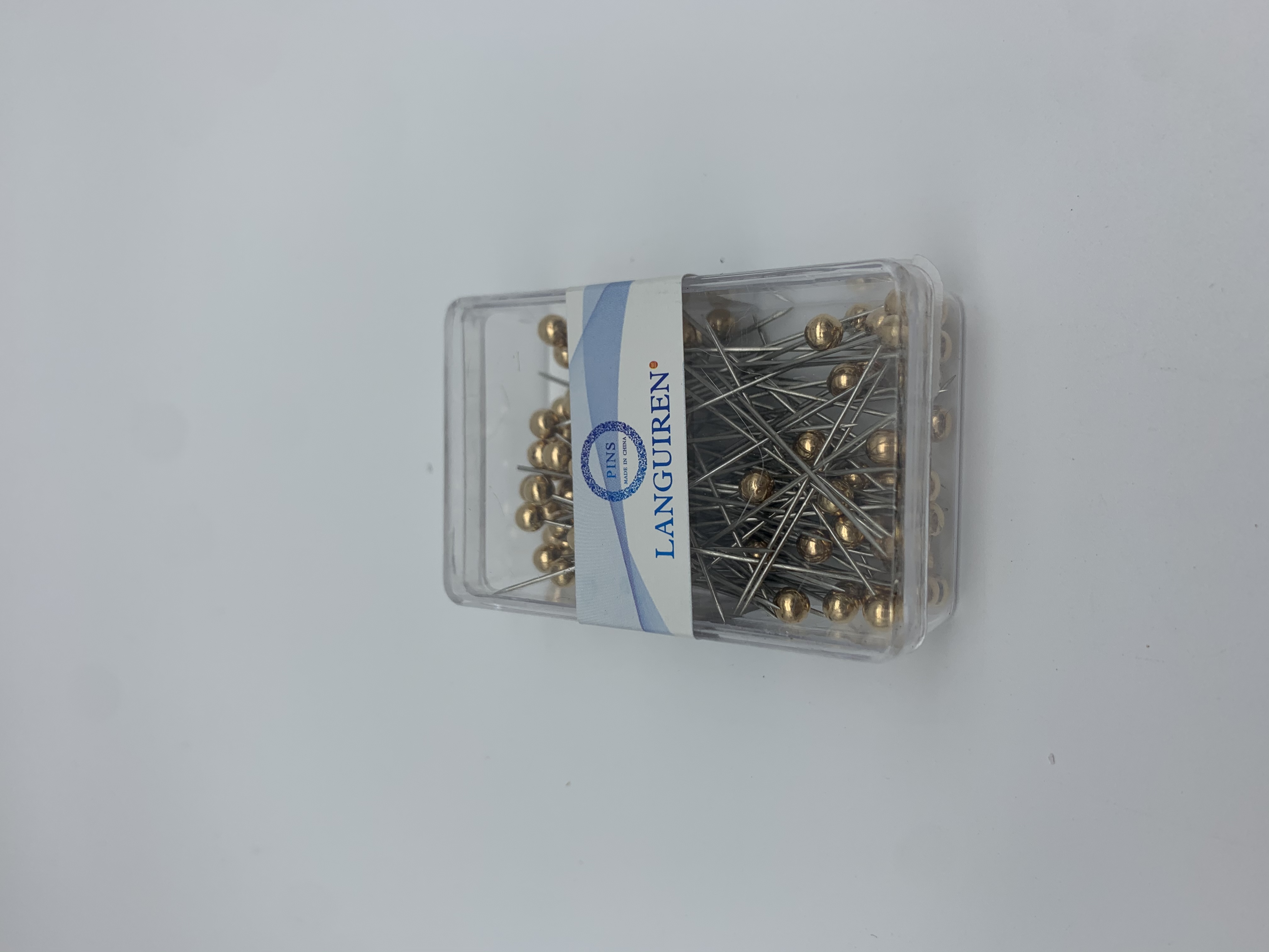 Languis Small Square Box Bead Needle Specification drawing