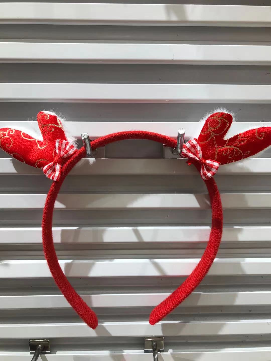 New Year Headband Net Red Wave Frosted Hair Fastening
